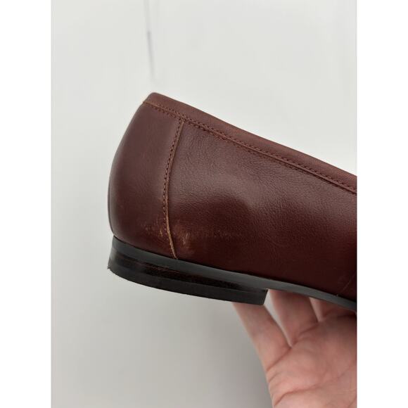 Vionic Evie Loafers Brown Leather Size 8 Arch Support Orthotic Comfort Loafer - Picture 13 of 16